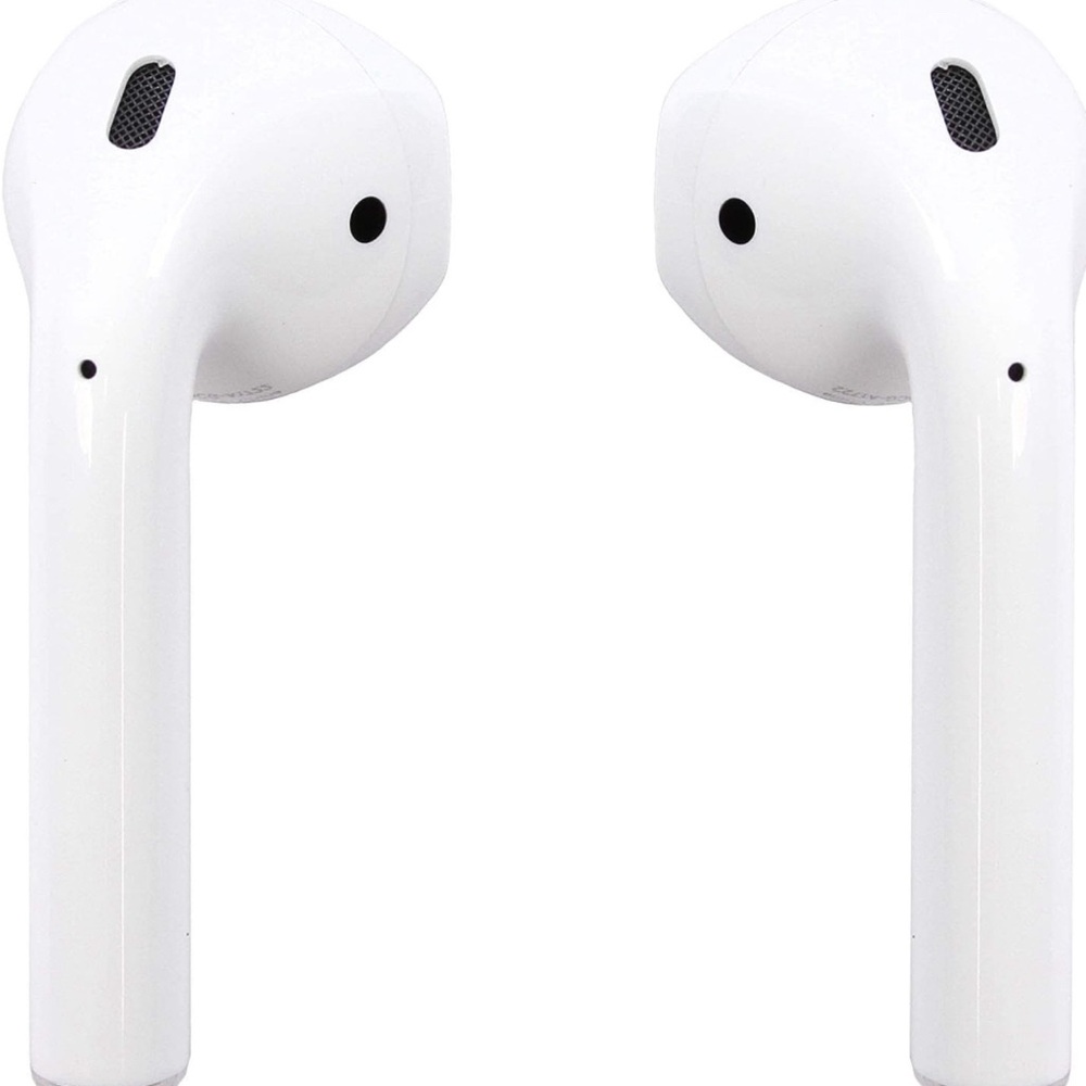2.5 year old Apple AirPods with original case and black silicone cover